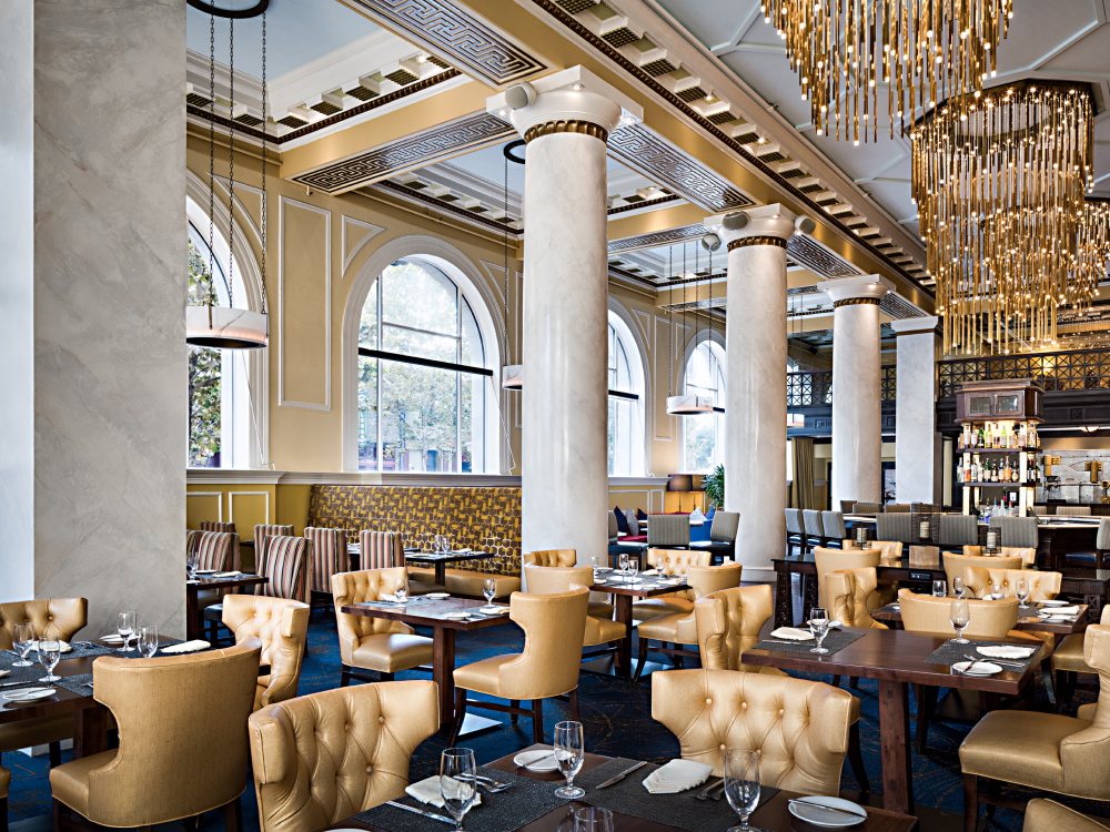 Line & Lariat dining room at Hotel ICON Houston (Downtown)